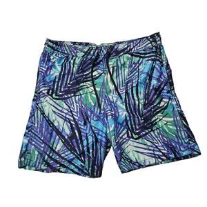 Merona Mens Swim Shorts Size L (see measurements) Palm Beach
